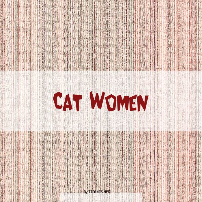 Cat Women example